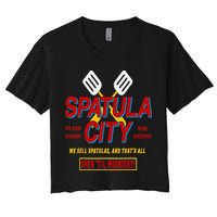 Spatula City Women's Crop Top Tee
