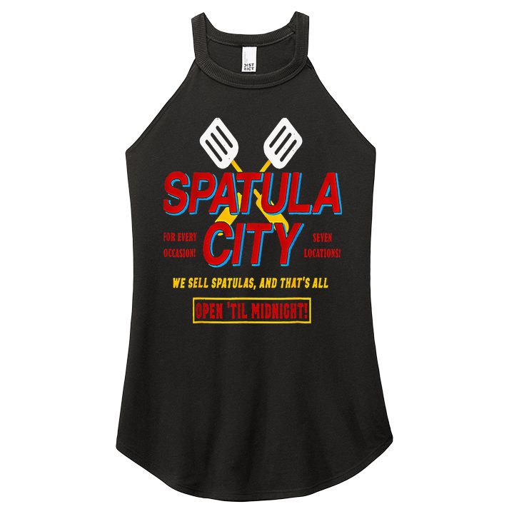 Spatula City Women's Perfect Tri Rocker Tank