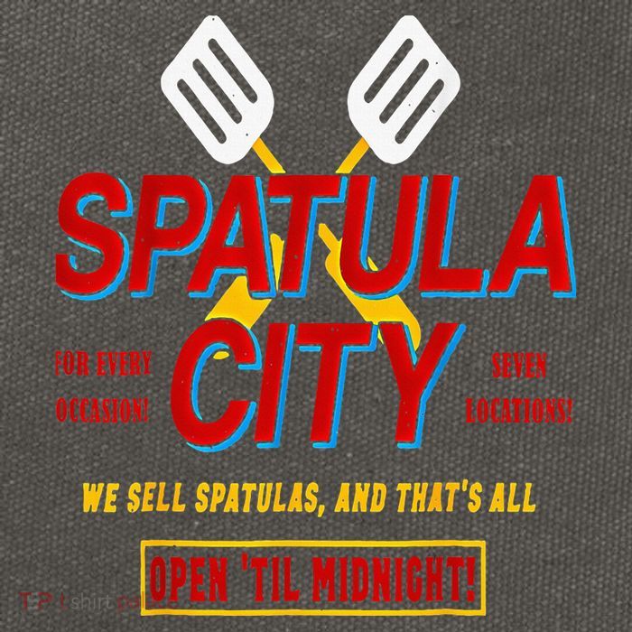 Spatula City Cotton Canvas Backpack