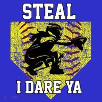 Softball Catcher Steal I Dare Ya Funny Player Gift Baby Bodysuit
