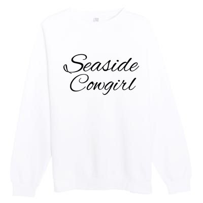 Seaside Cowgirl Premium Crewneck Sweatshirt