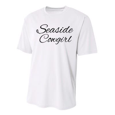 Seaside Cowgirl Performance Sprint T-Shirt