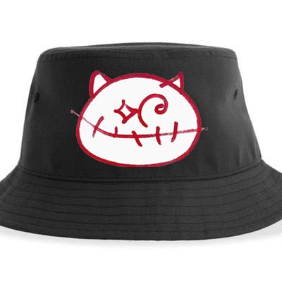 Smiling Cat Sustainable Bucket Hat