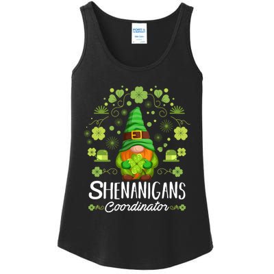 Shenanigans Coordinator, St Patricks Day Shirt Sweatshirt Ladies Essential Tank