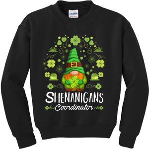 Shenanigans Coordinator, St Patricks Day Shirt Sweatshirt Kids Sweatshirt