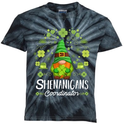 Shenanigans Coordinator, St Patricks Day Shirt Sweatshirt Kids Tie-Dye T-Shirt