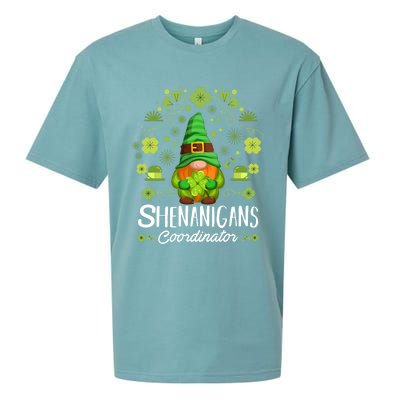 Shenanigans Coordinator, St Patricks Day Shirt Sweatshirt Sueded Cloud Jersey T-Shirt