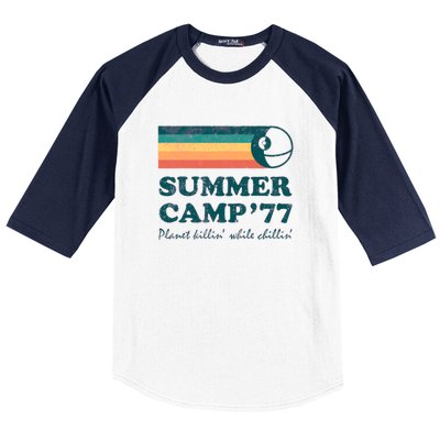 Summer Camp77 Baseball Sleeve Shirt