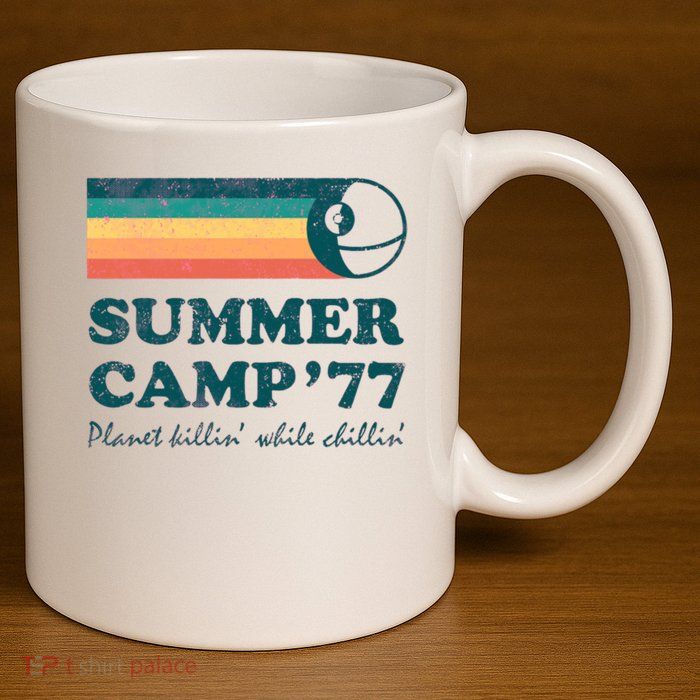 Summer Camp77 11oz C Handle Ceramic Mug