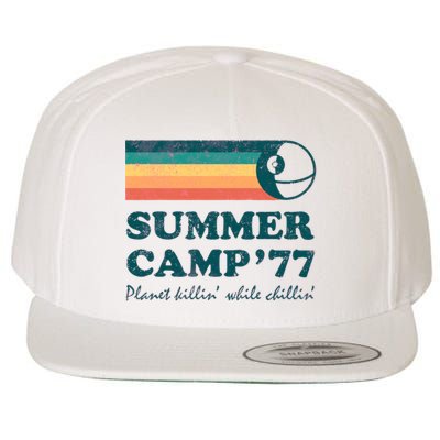 Summer Camp77 Wool Snapback Cap