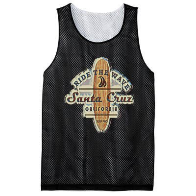 Santa Cruz Surfer Surfboard Vintage Mesh Reversible Basketball Jersey Tank