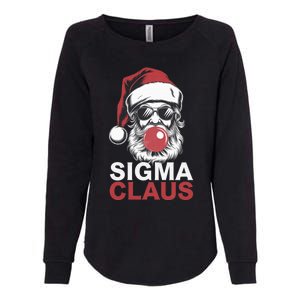 Sigma Claus Santa Funny Christmas Riz Z Male The Rizzler Meme Womens California Wash Sweatshirt