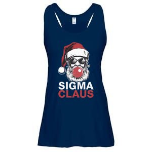 Sigma Claus Santa Funny Christmas Riz Z Male The Rizzler Meme Ladies Essential Flowy Tank