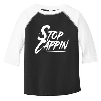 Stop Cappin Toddler Fine Jersey T-Shirt