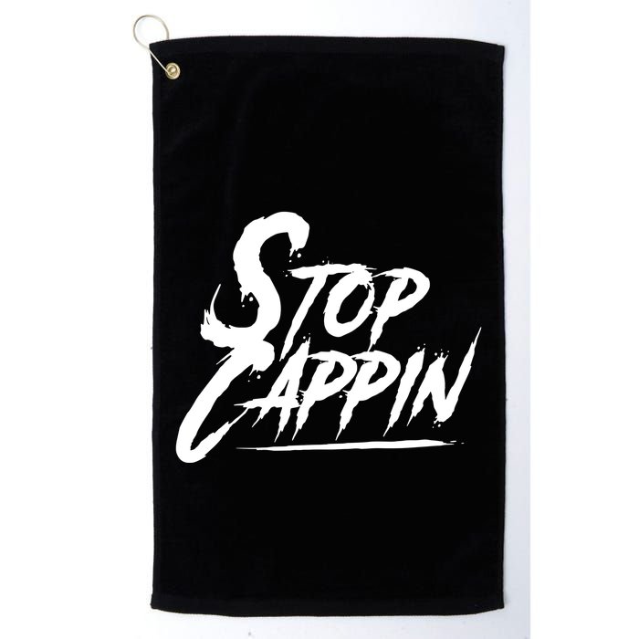 Stop Cappin Golf Towel