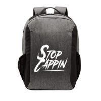 Stop Cappin Vector Backpack