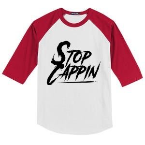 Stop Cappin Kids Colorblock Raglan Jersey