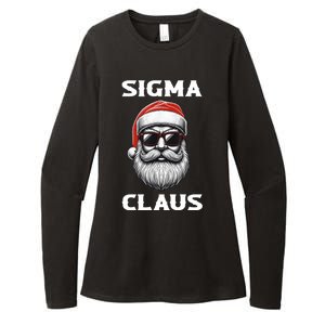 Sigma Claus Santa Funny Christmas Womens CVC Long Sleeve Shirt