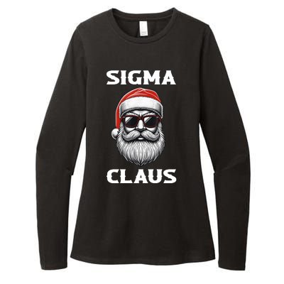 Sigma Claus Santa Funny Christmas Womens CVC Long Sleeve Shirt