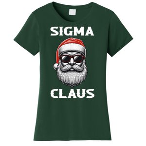 Sigma Claus Santa Funny Christmas Women's T-Shirt