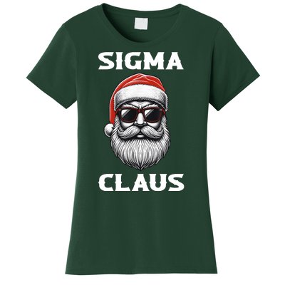 Sigma Claus Santa Funny Christmas Women's T-Shirt