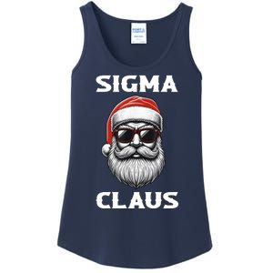 Sigma Claus Santa Funny Christmas Ladies Essential Tank