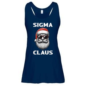 Sigma Claus Santa Funny Christmas Ladies Essential Flowy Tank