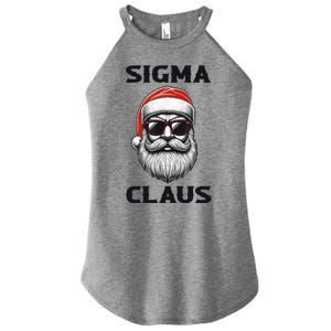 Sigma Claus Santa Funny Christmas Women's Perfect Tri Rocker Tank