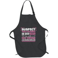 Suspect Claims She Listens And DoesnT Judge The Eye Rolls Full-Length Apron With Pockets