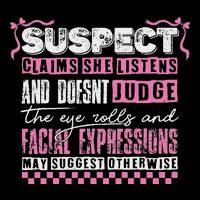 Suspect Claims She Listens And DoesnT Judge The Eye Rolls Full-Length Apron With Pockets