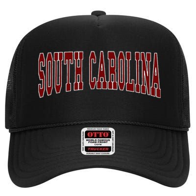 South Carolina High Crown Mesh Back Trucker Hat