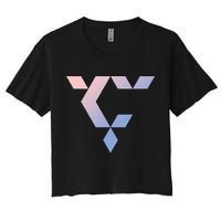 Svt Carat Seventeen Kpop Fans Women's Crop Top Tee