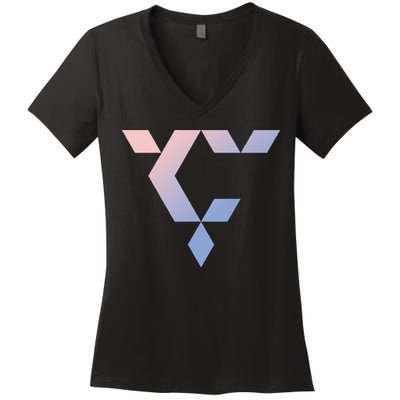 Svt Carat Seventeen Kpop Fans Women's V-Neck T-Shirt
