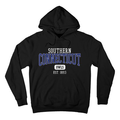 S.O.U.T.H.E.R.N Connecticut State Owls Est. Date Hoodie