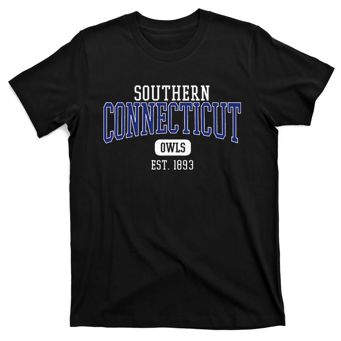 S.O.U.T.H.E.R.N Connecticut State Owls Est. Date T-Shirt