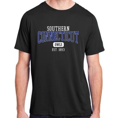 S.O.U.T.H.E.R.N Connecticut State Owls Est. Date Adult ChromaSoft Performance T-Shirt