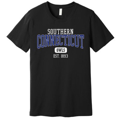 S.O.U.T.H.E.R.N Connecticut State Owls Est. Date Premium T-Shirt