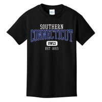 S.O.U.T.H.E.R.N Connecticut State Owls Est. Date Kids T-Shirt