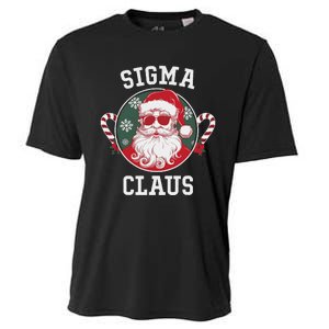 Sigma Claus Santa Funny Christmas Rizz Male The Rizzler Meme Cooling Performance Crew T-Shirt