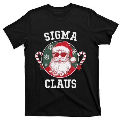 Sigma Claus Santa Funny Christmas Rizz Male The Rizzler Meme T-Shirt