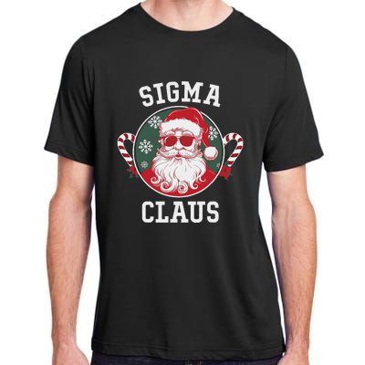 Sigma Claus Santa Funny Christmas Rizz Male The Rizzler Meme Adult ChromaSoft Performance T-Shirt