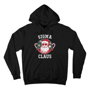 Sigma Claus Santa Funny Christmas Rizz Male The Rizzler Meme Tall Hoodie