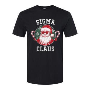 Sigma Claus Santa Funny Christmas Rizz Male The Rizzler Meme Softstyle CVC T-Shirt