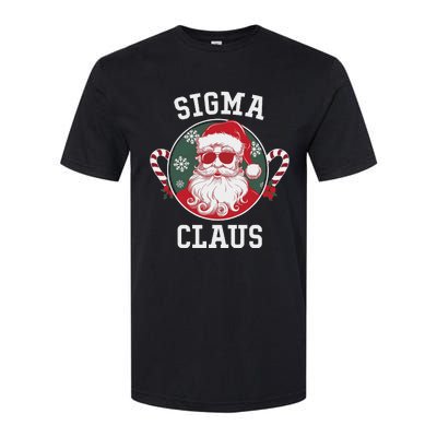 Sigma Claus Santa Funny Christmas Rizz Male The Rizzler Meme Softstyle CVC T-Shirt