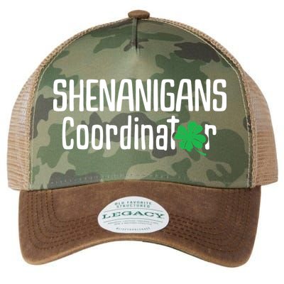 Shenanigans Coordinator St Patrick's Day Legacy Tie Dye Trucker Hat