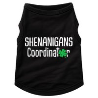 Shenanigans Coordinator St Patrick's Day Doggie Tank