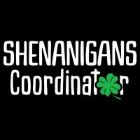 Shenanigans Coordinator St Patrick's Day 7-Panel Snapback Hat