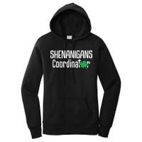 Shenanigans Coordinator St Patrick's Day Women's Pullover Hoodie