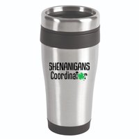 Shenanigans Coordinator St Patrick's Day 16oz Travel Tumbler