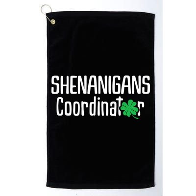 Shenanigans Coordinator St Patrick's Day Golf Towel